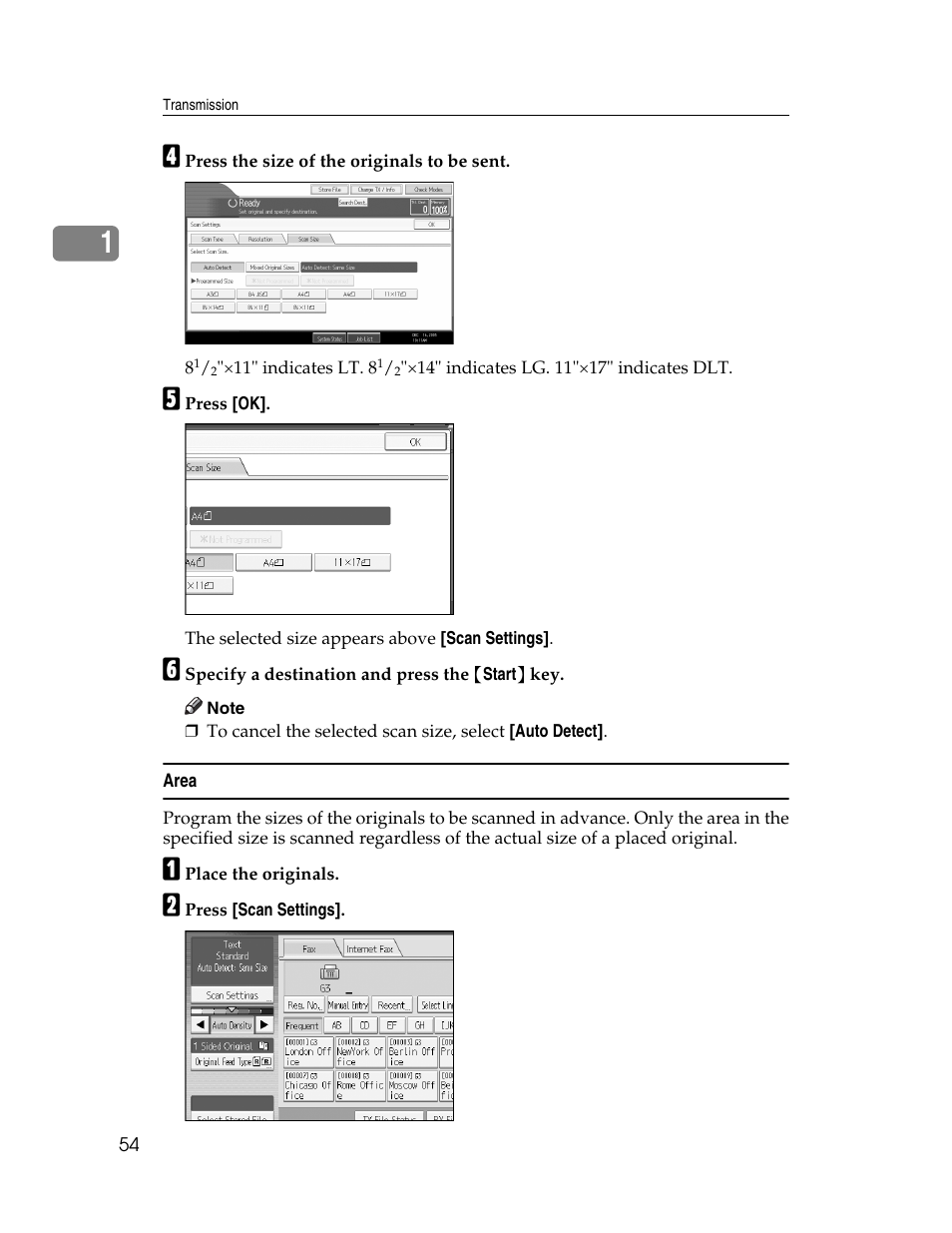 Area | Xerox C3000 User Manual | Page 64 / 298