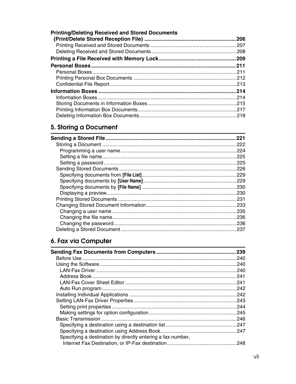 Xerox C3000 User Manual | Page 9 / 298