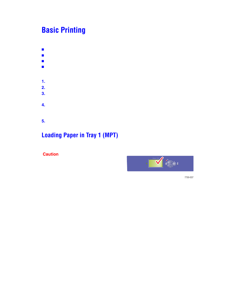 Xerox Color Laser Printer Phaser 7750 User Manual | 19 pages