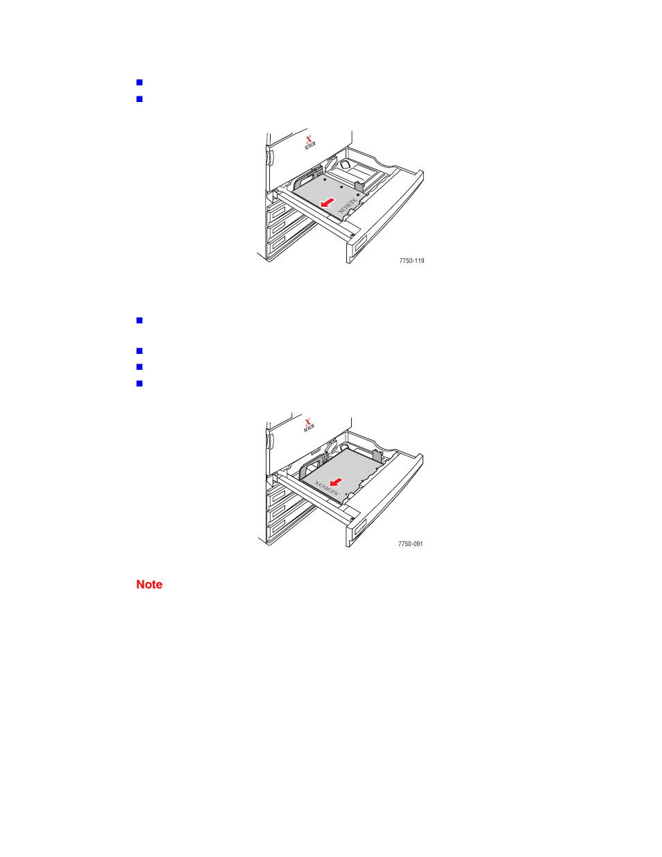 Xerox Color Laser Printer Phaser 7750 User Manual | Page 8 / 19