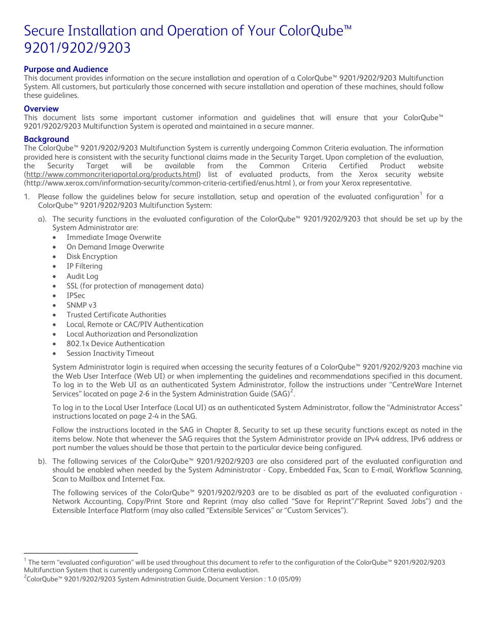 Xerox ColorQube 9203 User Manual | Page 2 / 13