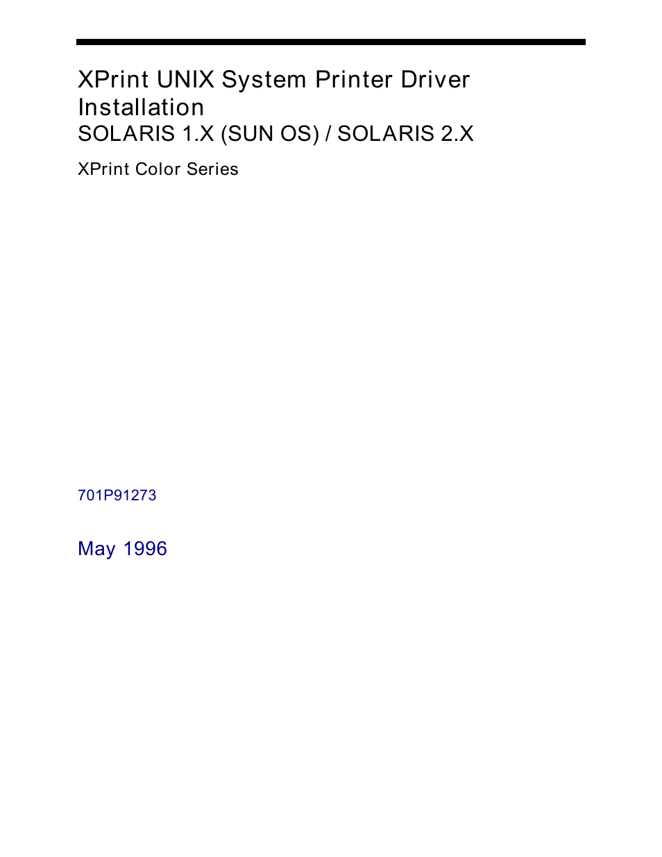 Xerox 701P91273 User Manual | 52 pages