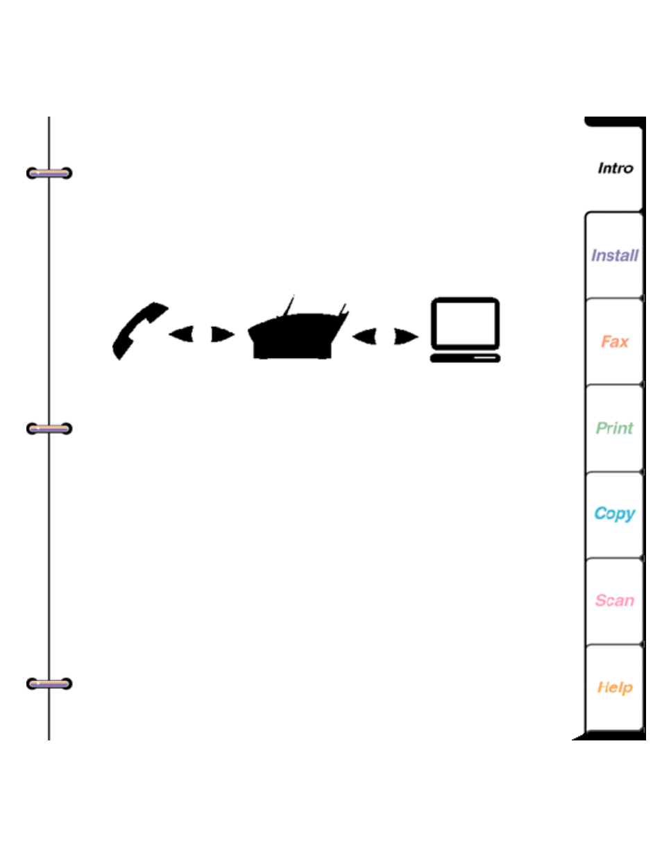 Understanding the document flow icons, Using the controlcentre software | Xerox Document WorkCentre 450C User Manual | Page 14 / 214