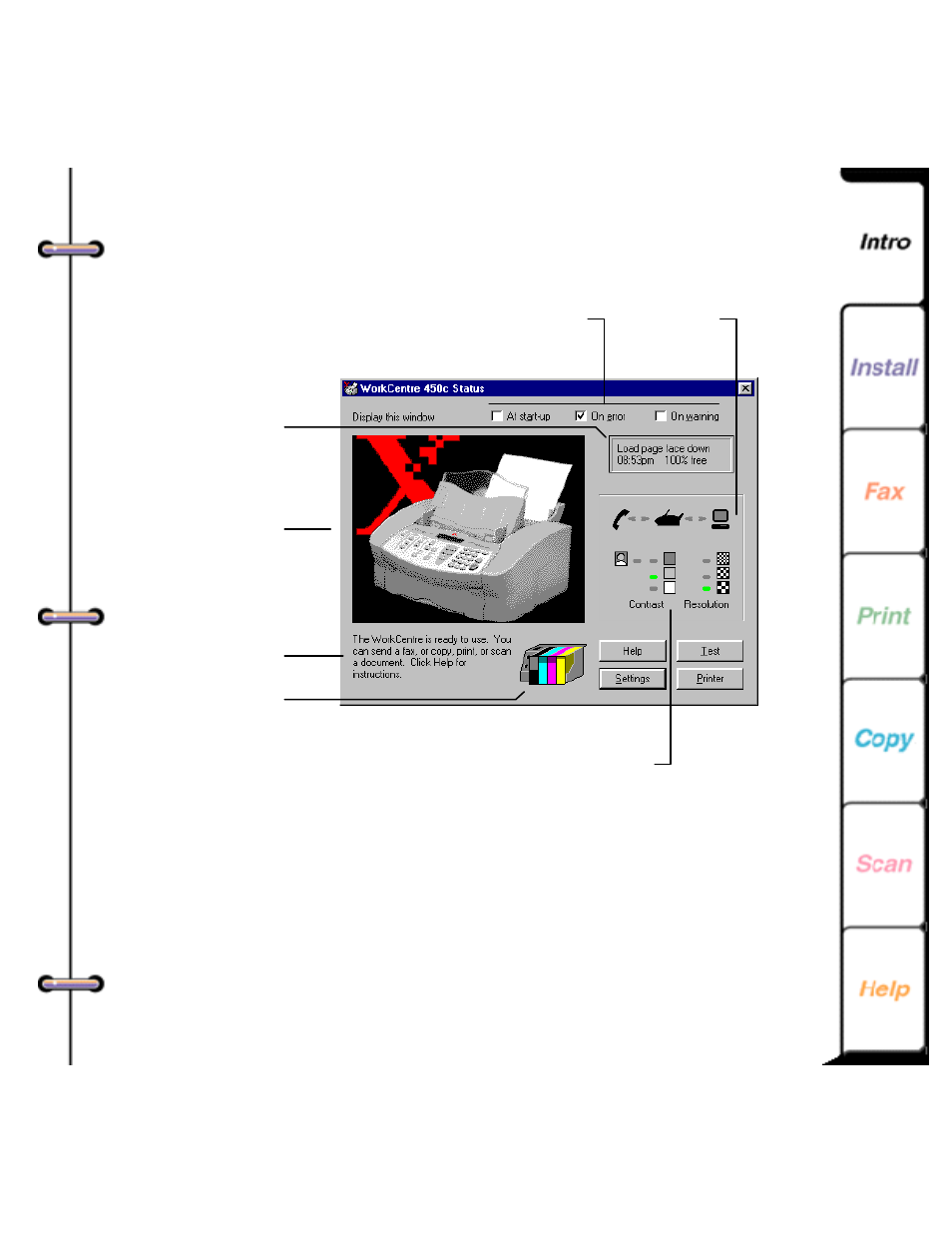 Xerox Document WorkCentre 450C User Manual | Page 17 / 214