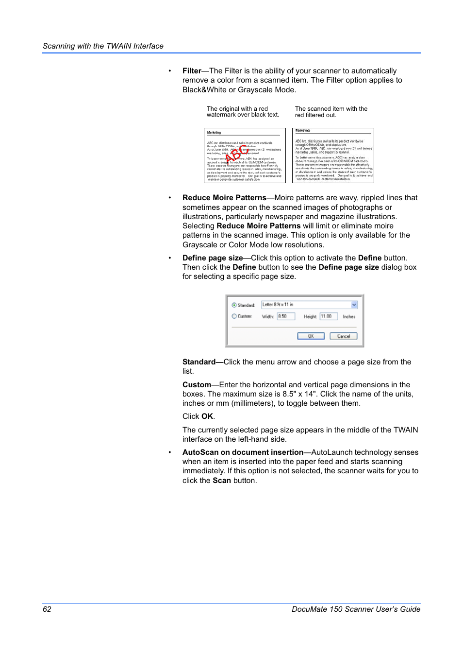 Xerox 150 User Manual | Page 67 / 94