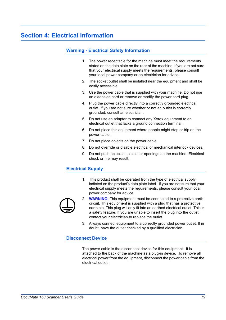 Xerox 150 User Manual | Page 84 / 94