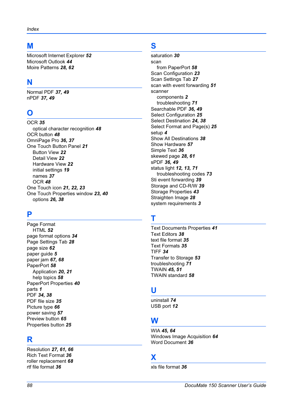 Xerox 150 User Manual | Page 93 / 94