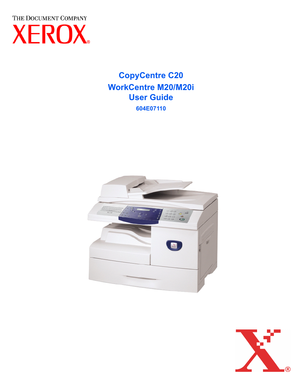 Xerox COPYCENTRE M20I User Manual | 215 pages