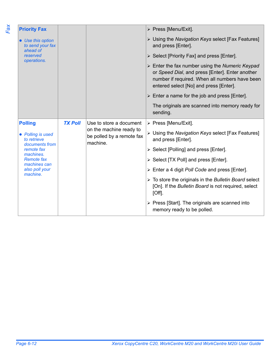 Xerox COPYCENTRE M20I User Manual | Page 108 / 215