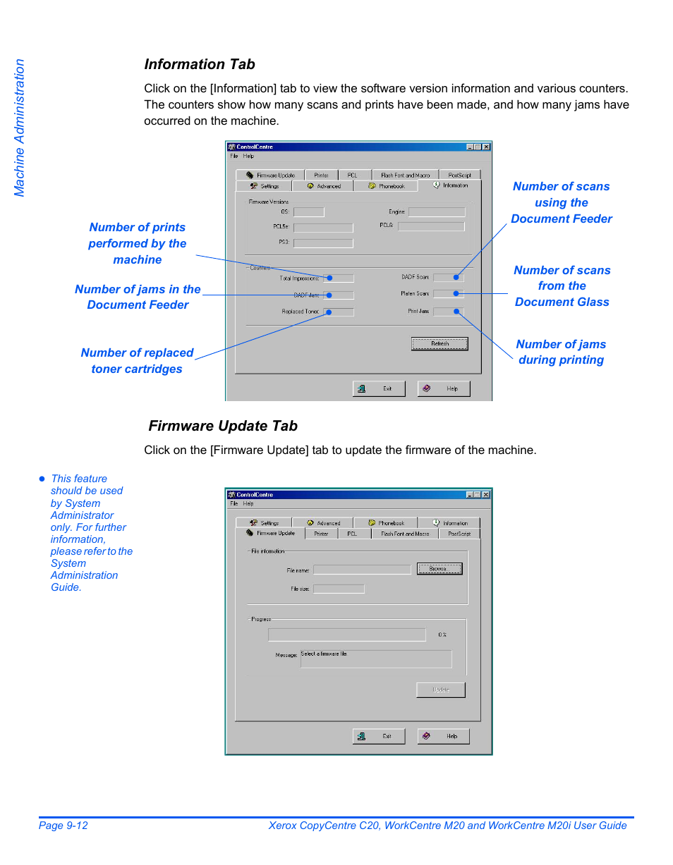 Xerox COPYCENTRE M20I User Manual | Page 152 / 215