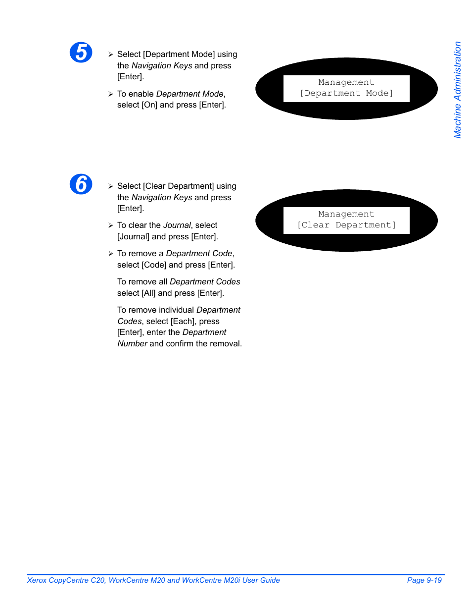 Xerox COPYCENTRE M20I User Manual | Page 159 / 215