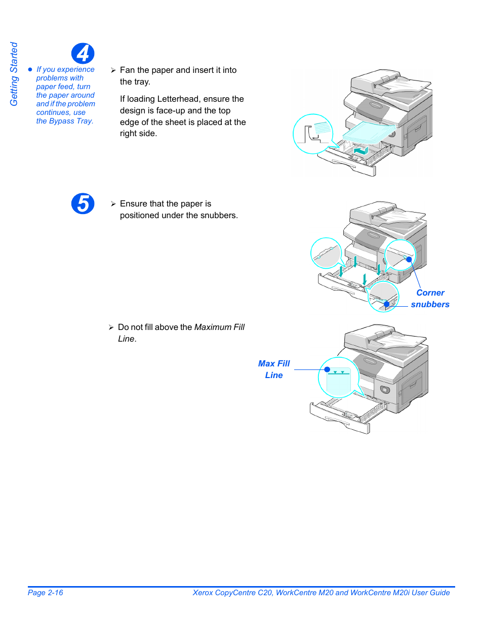 Xerox COPYCENTRE M20I User Manual | Page 40 / 215