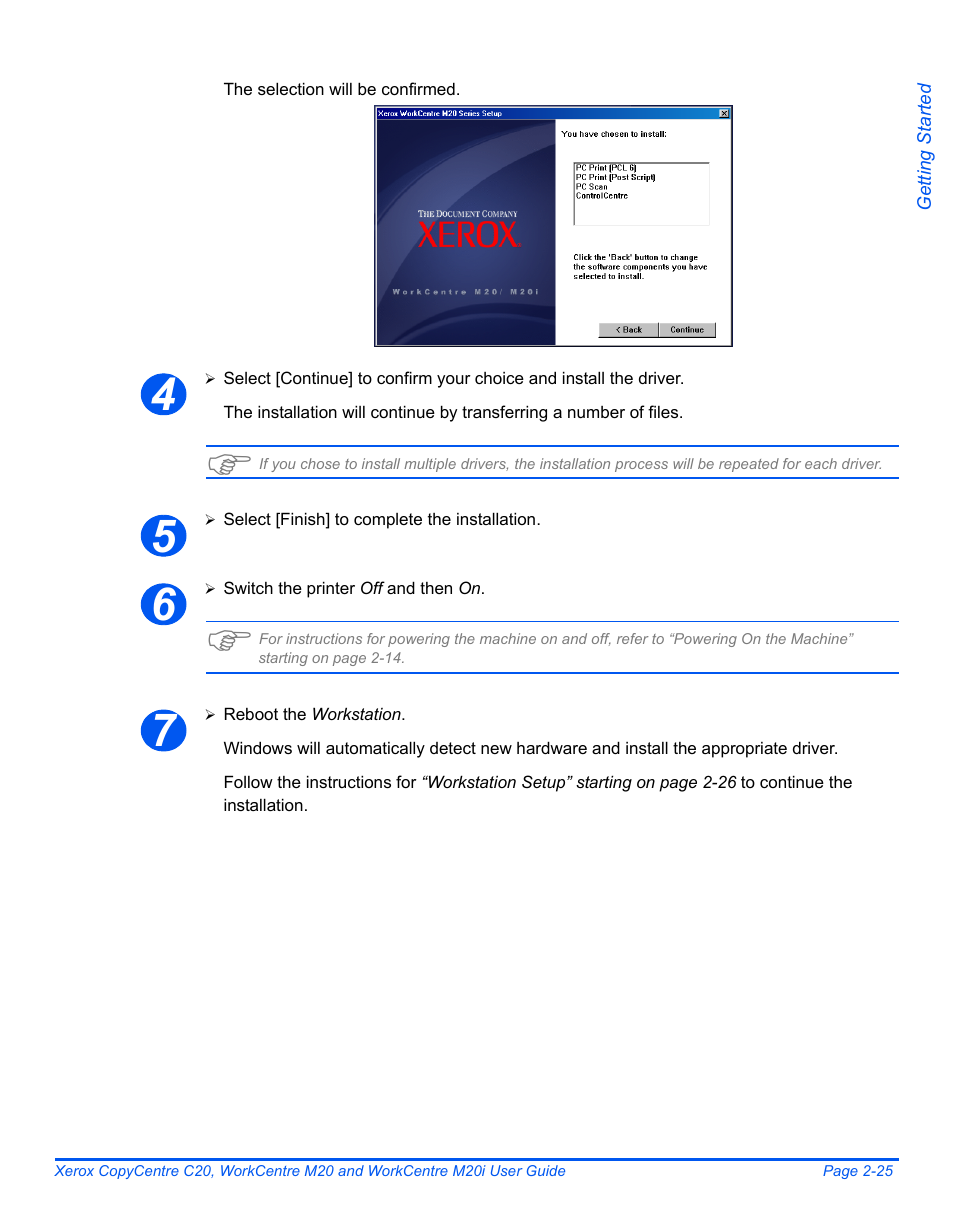 Xerox COPYCENTRE M20I User Manual | Page 49 / 215