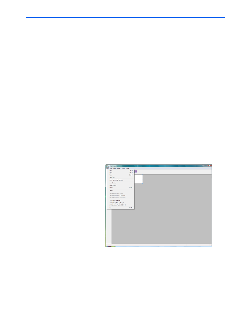 Scanning with the wia interface, To scan using wia from microsoft paint | Xerox DocuMate 632 User Manual | Page 103 / 133