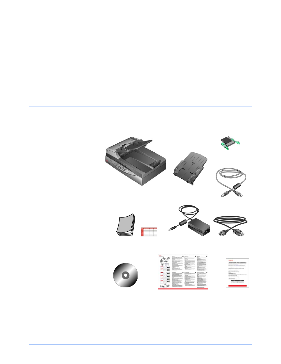 Welcome, What’s in the box | Xerox DocuMate 632 User Manual | Page 6 / 133