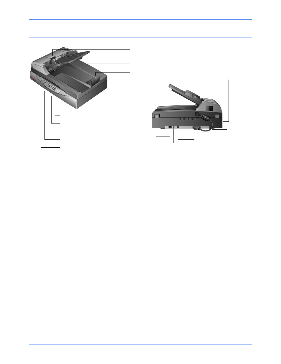 The xerox documate 632 scanner | Xerox DocuMate 632 User Manual | Page 7 / 133