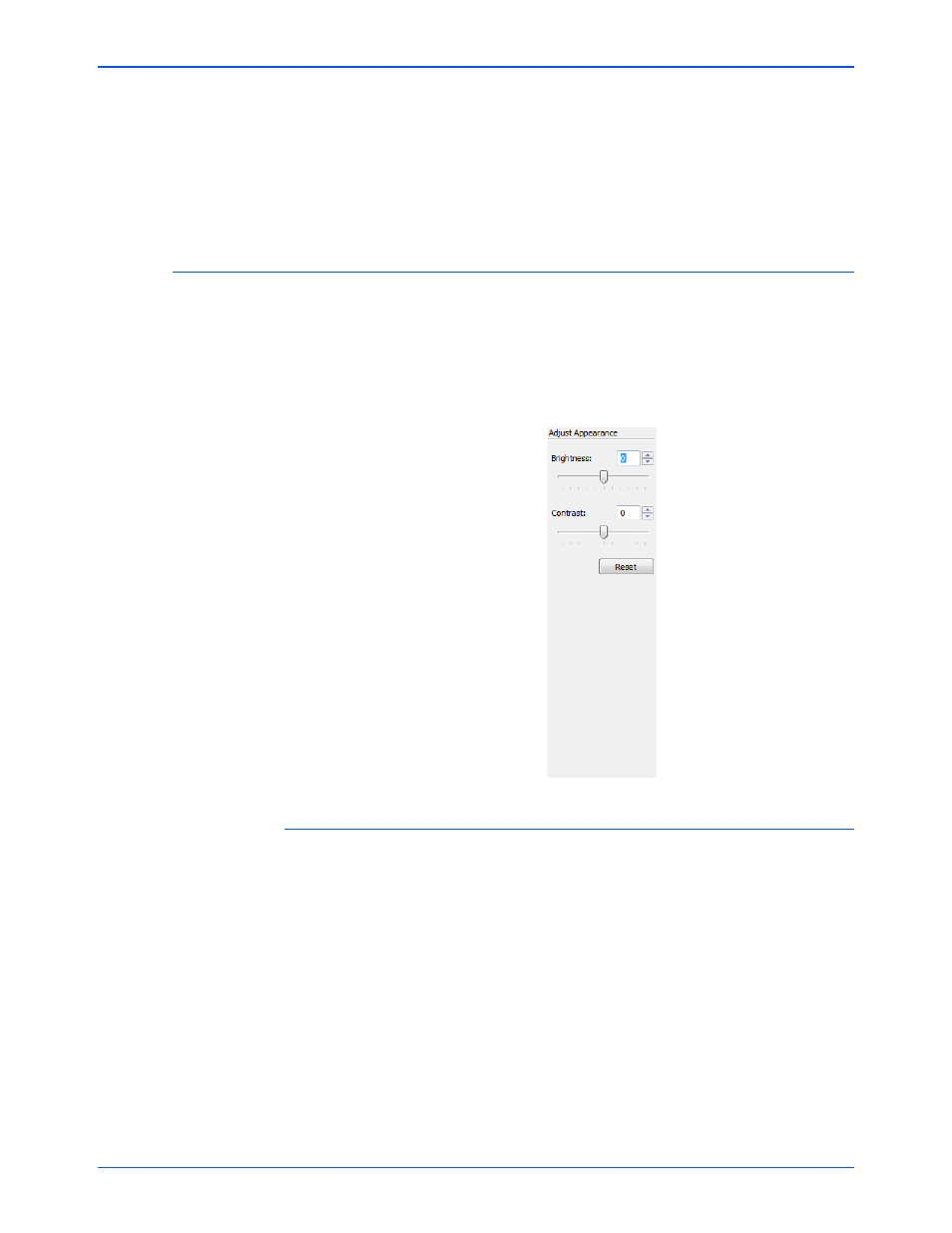 Adjusting the brightness and contrast | Xerox DocuMate 632 User Manual | Page 96 / 133