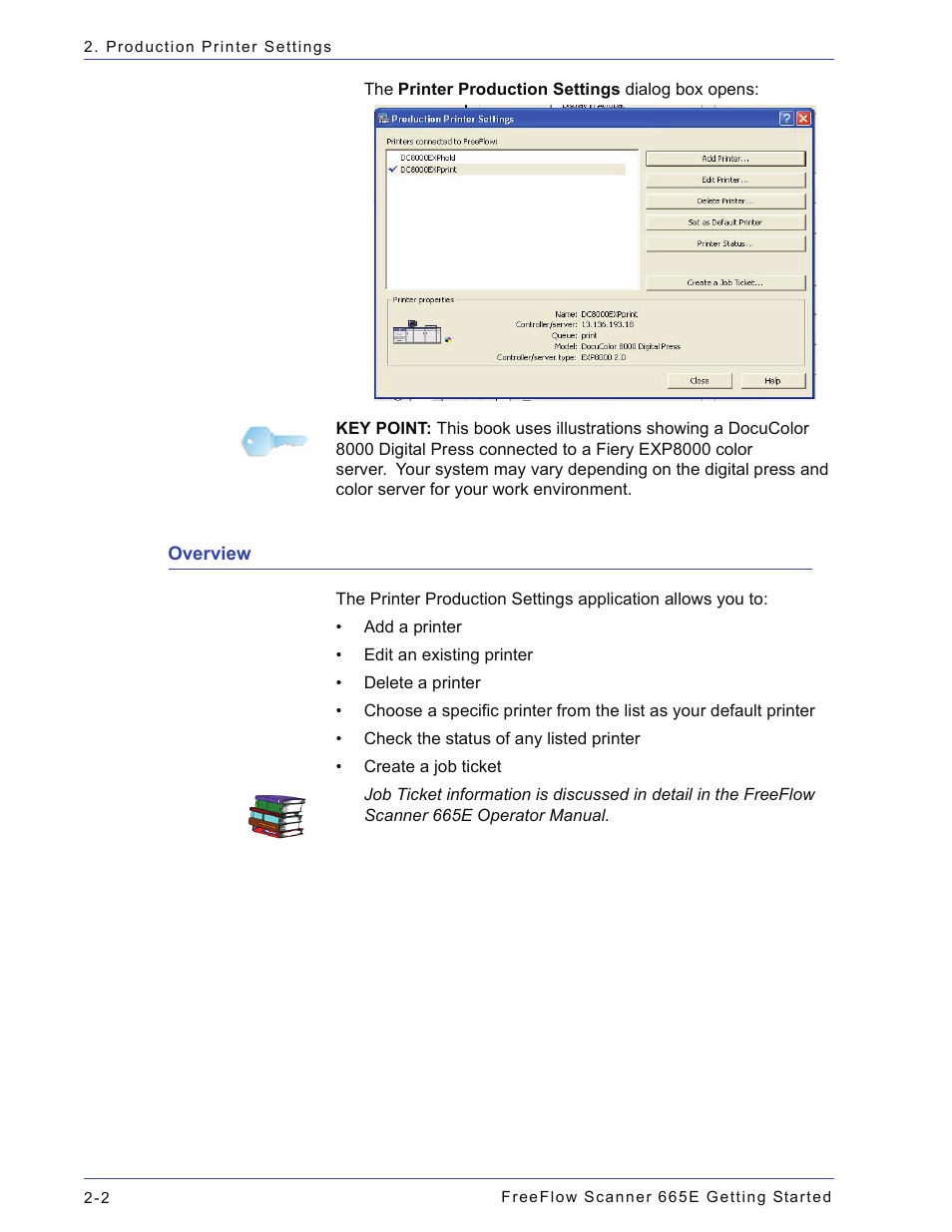 Overview, Overview -2 | Xerox 665E User Manual | Page 44 / 76