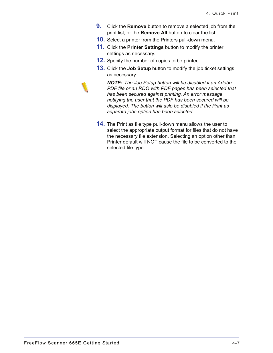 Xerox 665E User Manual | Page 59 / 76