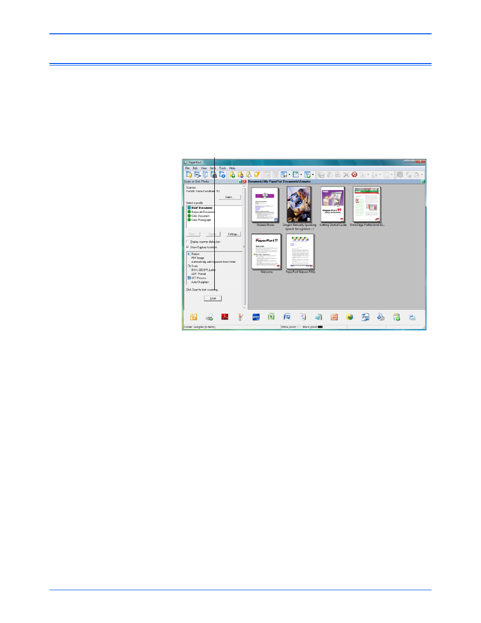 Setting up paperport to work with your scanner | Xerox DocuMate 272 User Manual | Page 98 / 127