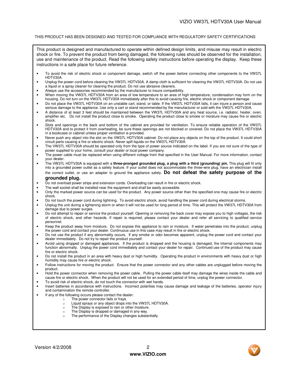 Xerox VW37L User Manual | Page 2 / 71