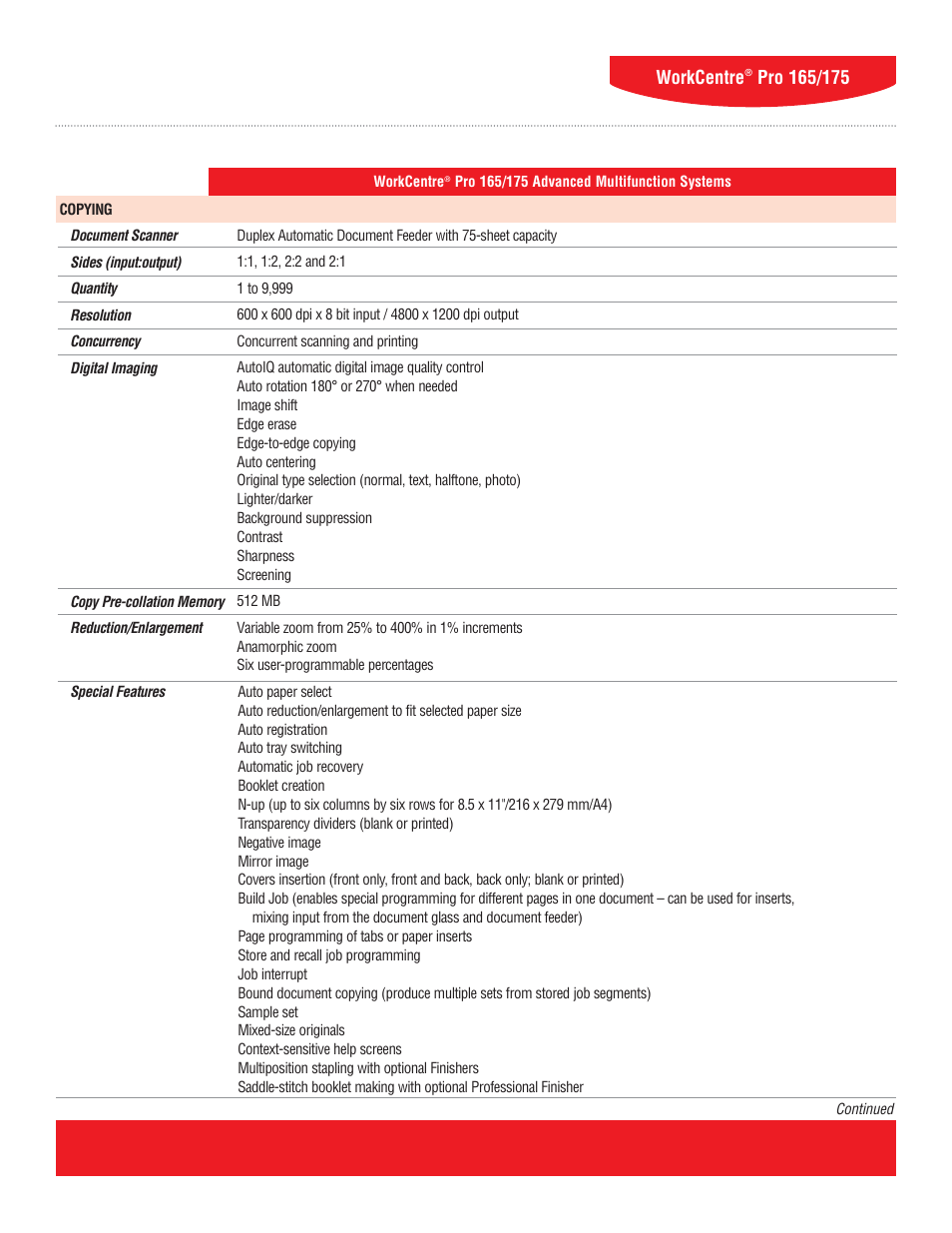 9workcentre | Xerox WorkCentre Pro 165/175 User Manual | Page 9 / 15