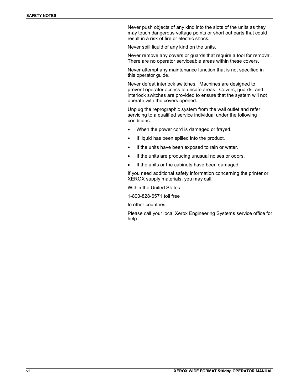 Xerox 510DP (Operator Manual) User Manual | Page 8 / 64