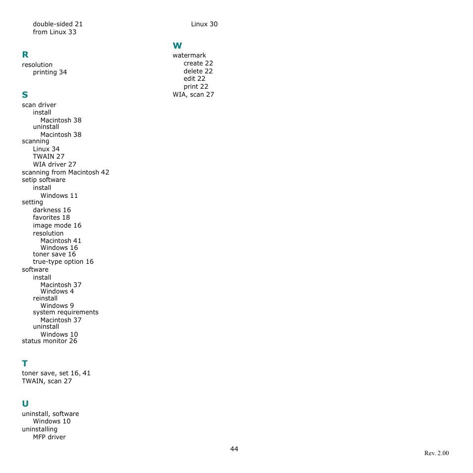 Xerox Phaser 3300MFP User Manual | Page 148 / 148