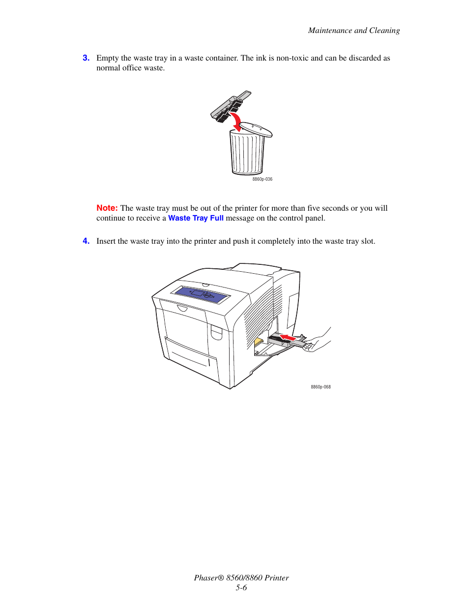 Xerox 8560 User Manual | Page 114 / 167