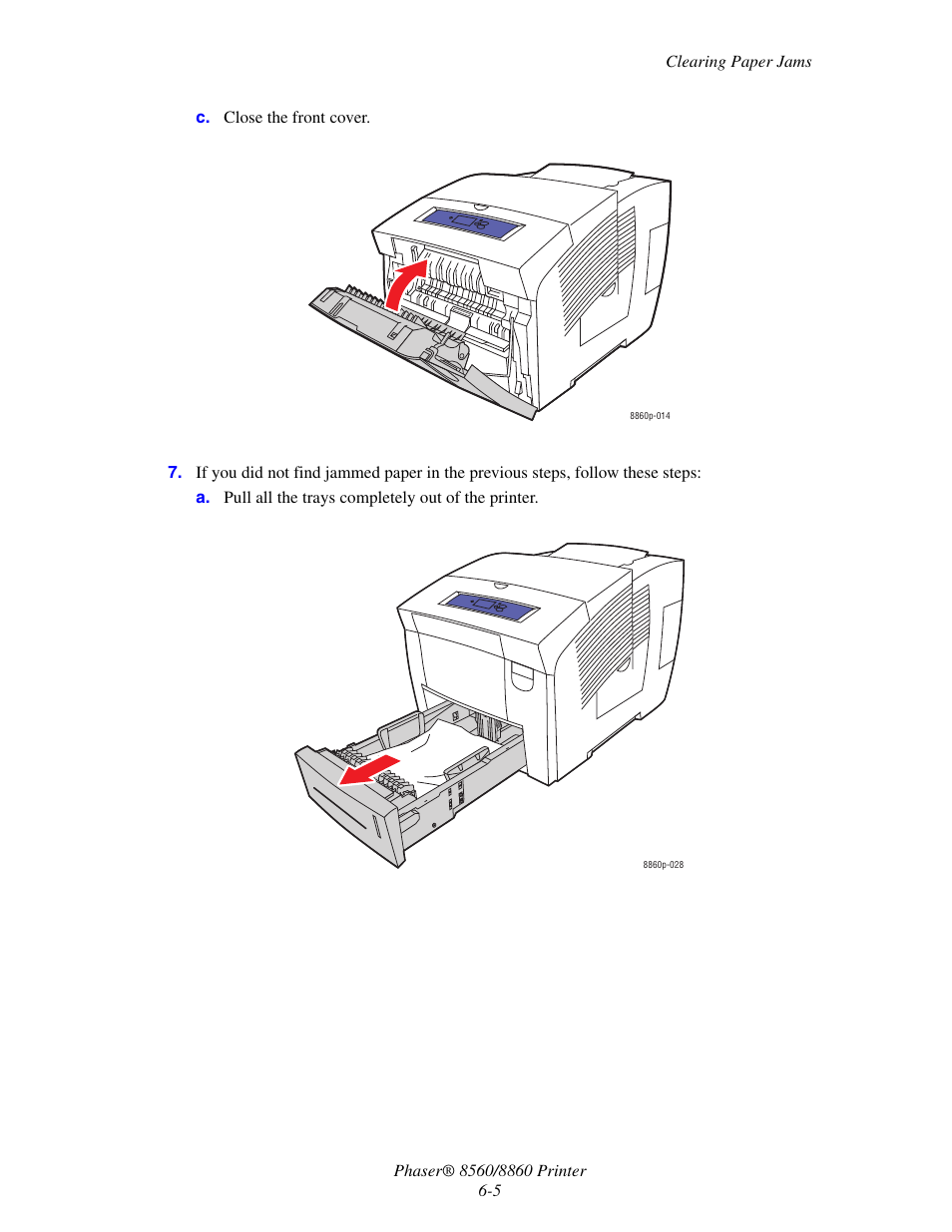 Xerox 8560 User Manual | Page 137 / 167