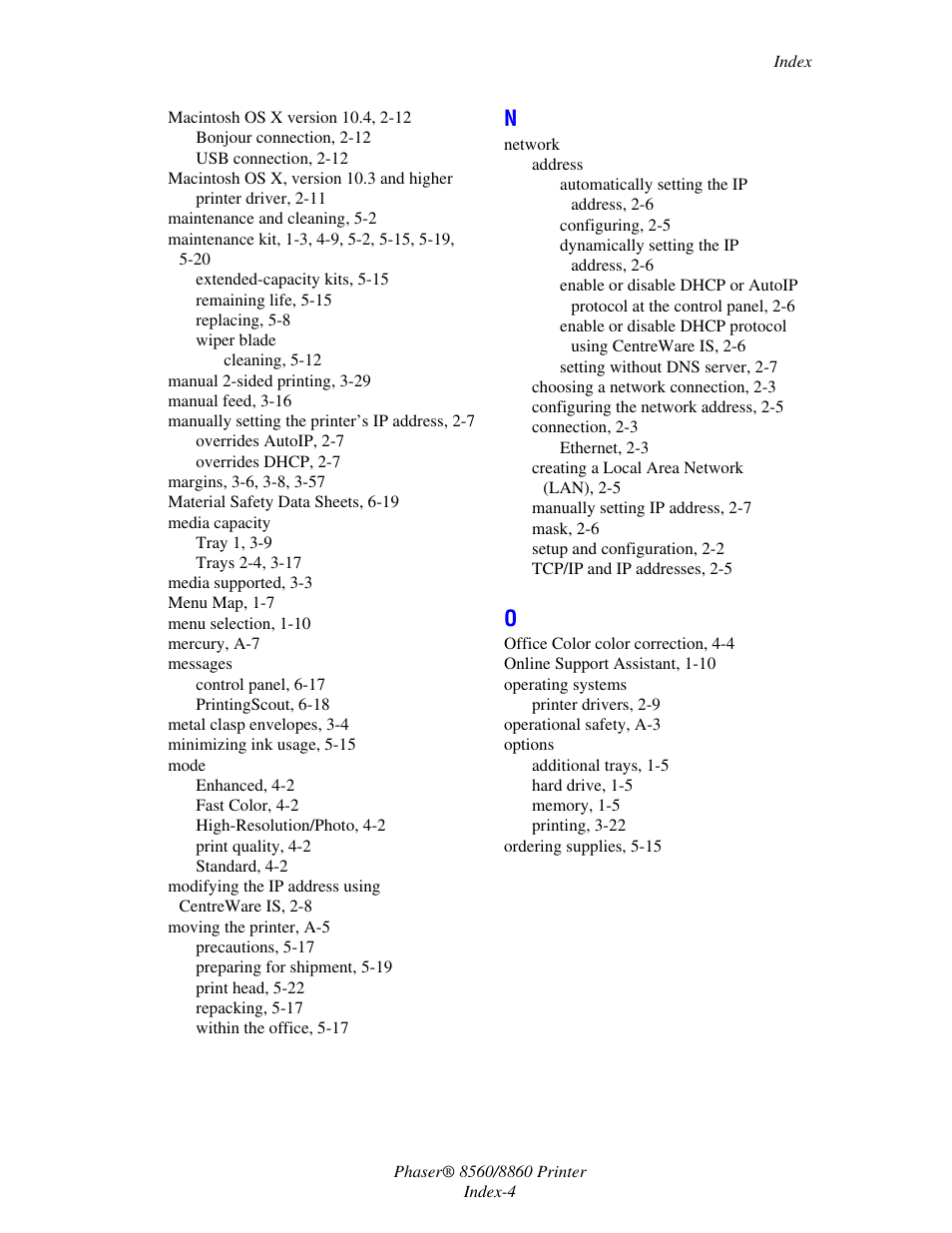 Xerox 8560 User Manual | Page 163 / 167