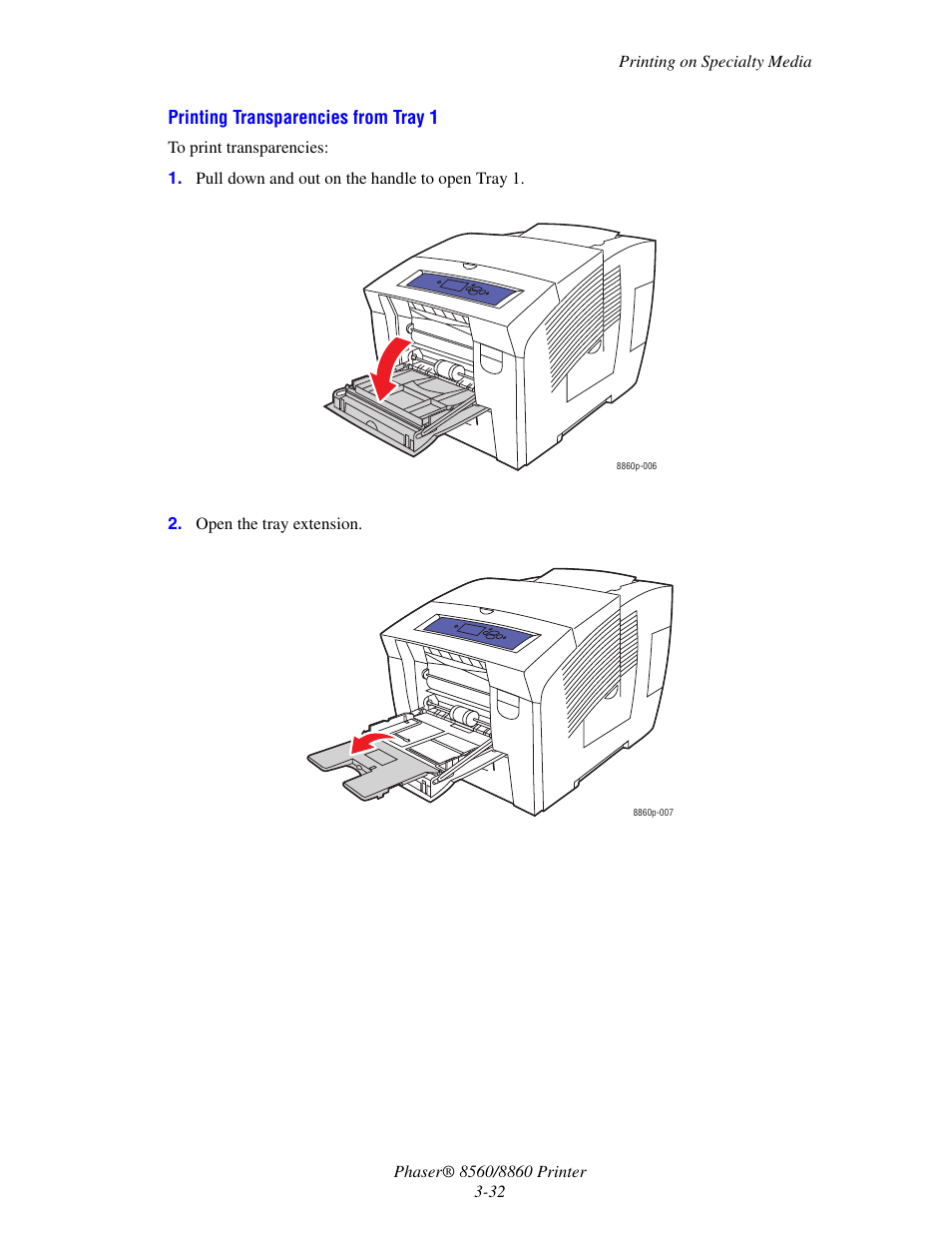 Xerox 8560 User Manual | Page 68 / 167