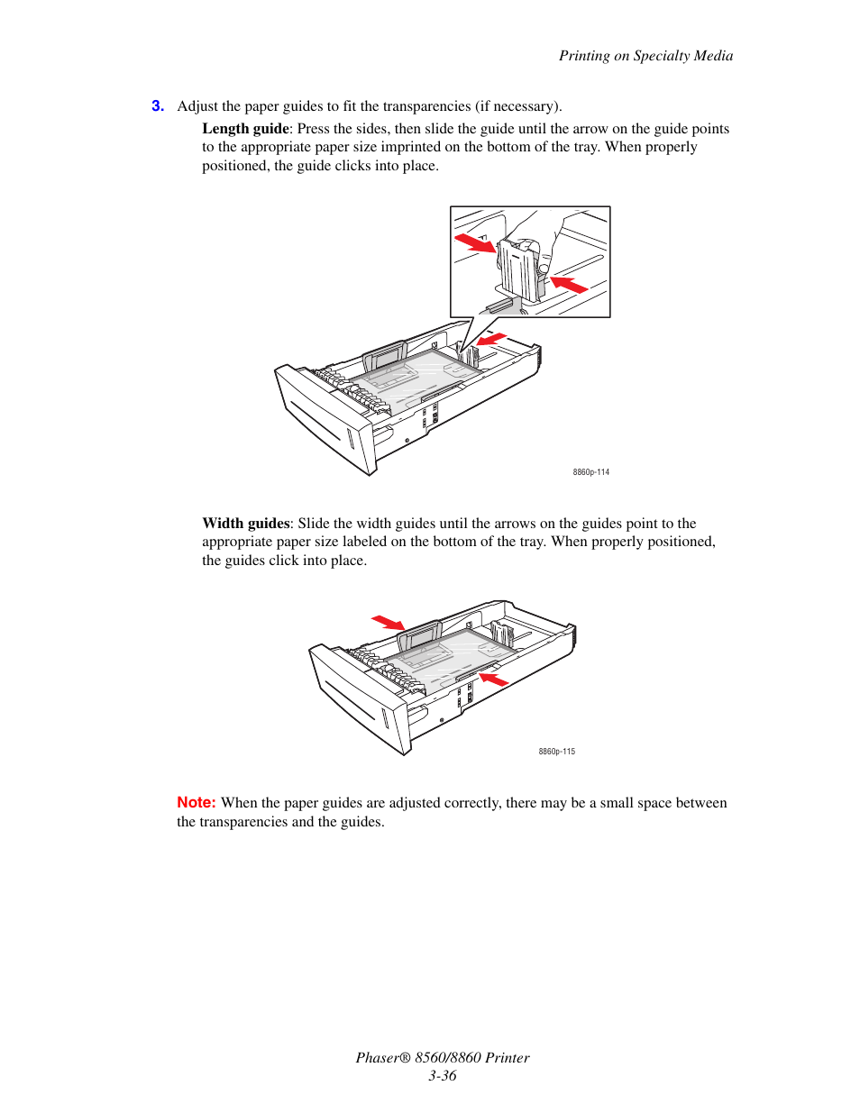 Xerox 8560 User Manual | Page 72 / 167