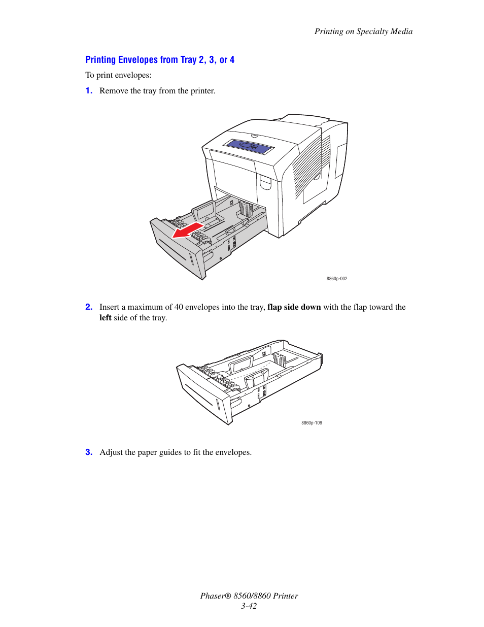 Xerox 8560 User Manual | Page 78 / 167