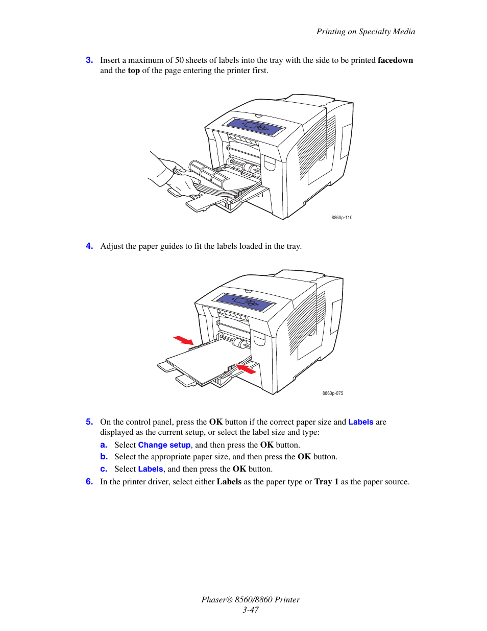 Xerox 8560 User Manual | Page 83 / 167