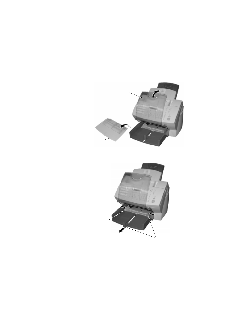 Paper tray, Paper tray: -13 | Xerox 555 User Manual | Page 39 / 88