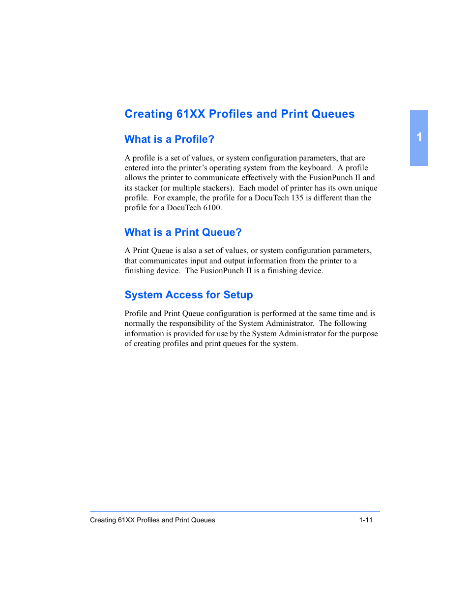 Creating 61xx profiles and print queues | Xerox 16 Series User Manual | Page 23 / 132