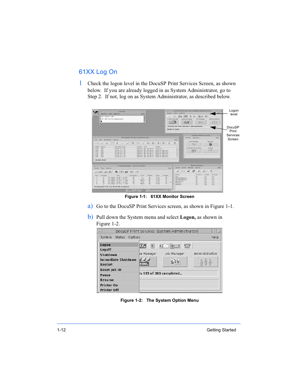 61xx log on | Xerox 16 Series User Manual | Page 24 / 132