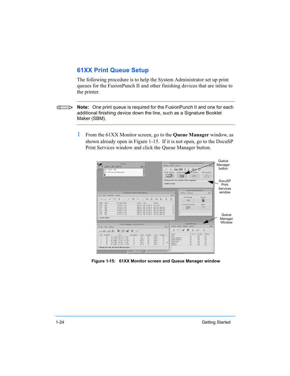 61xx print queue setup | Xerox 16 Series User Manual | Page 36 / 132