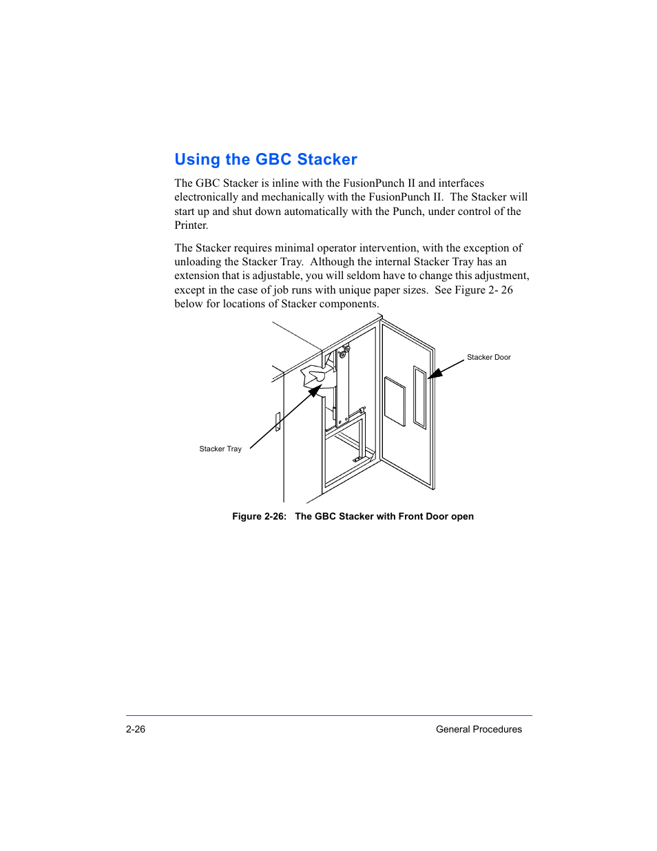 Using the gbc stacker | Xerox 16 Series User Manual | Page 68 / 132