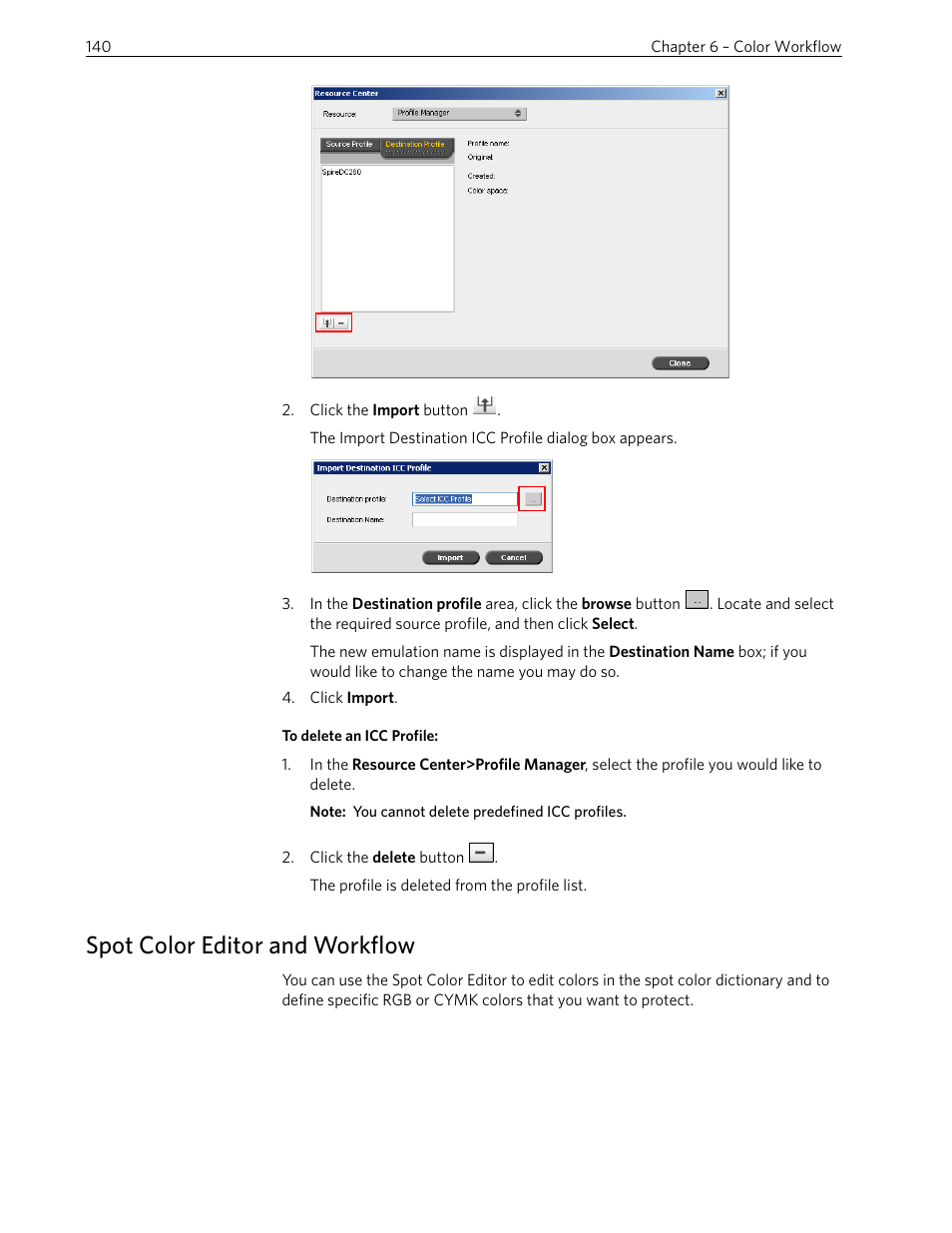 Spot color editor and workflow | Xerox 242 User Manual | Page 148 / 262