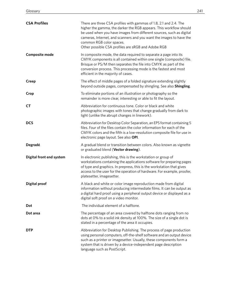 Xerox 242 User Manual | Page 249 / 262