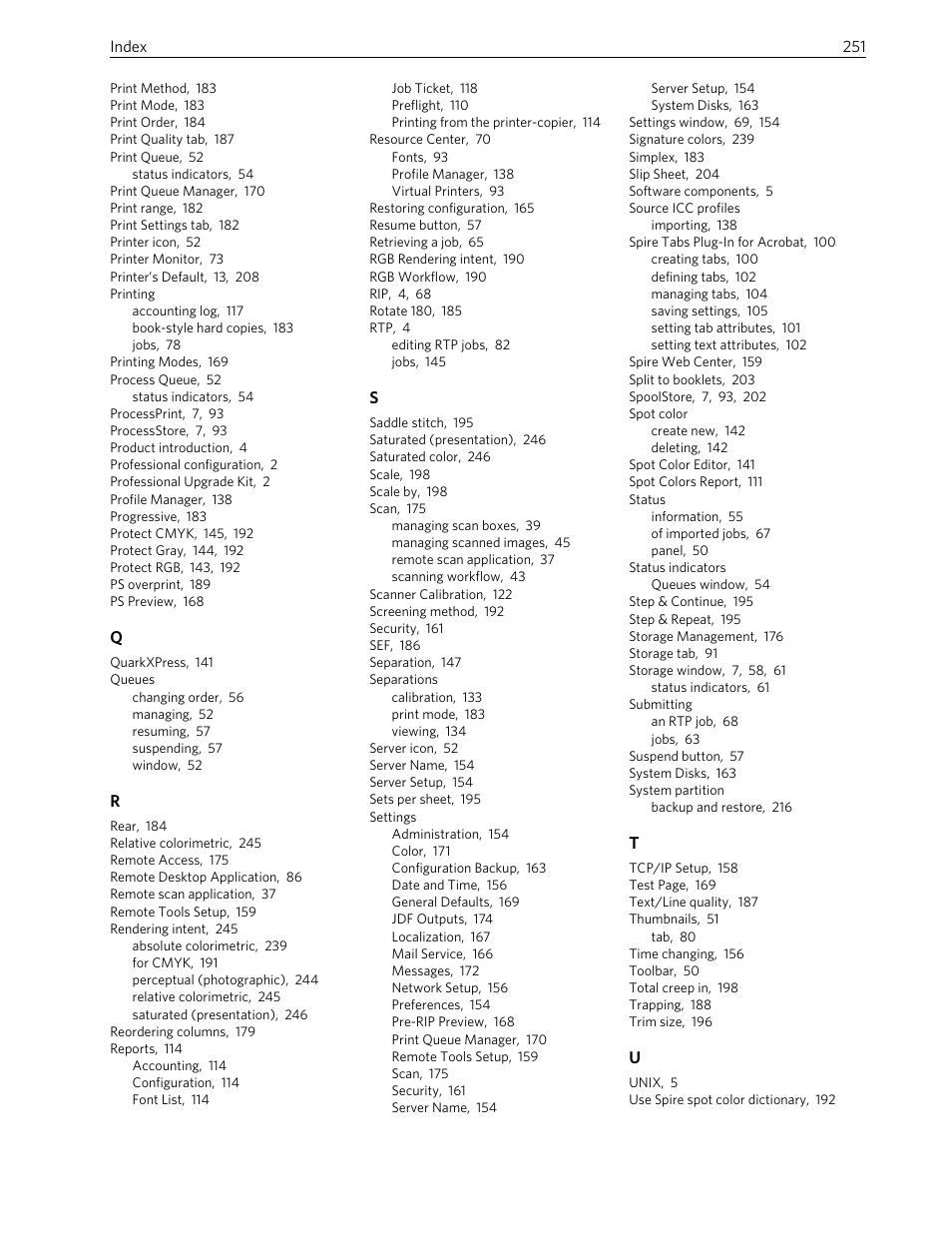 Xerox 242 User Manual | Page 259 / 262