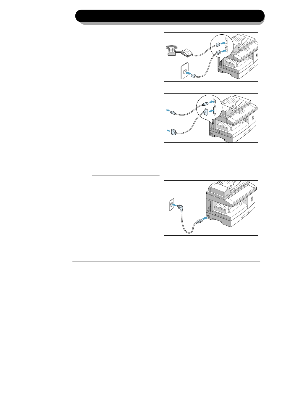 Making connections | Xerox 412 User Manual | Page 4 / 28