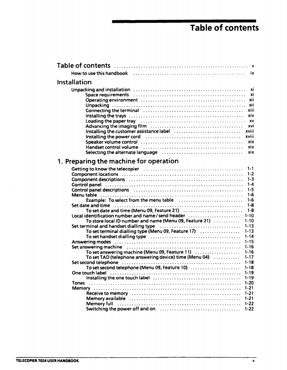 Xerox 7024 User Manual | Page 3 / 164