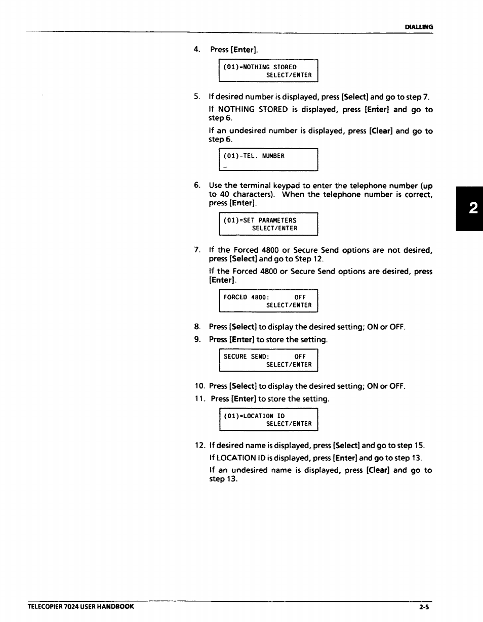 Xerox 7024 User Manual | Page 47 / 164