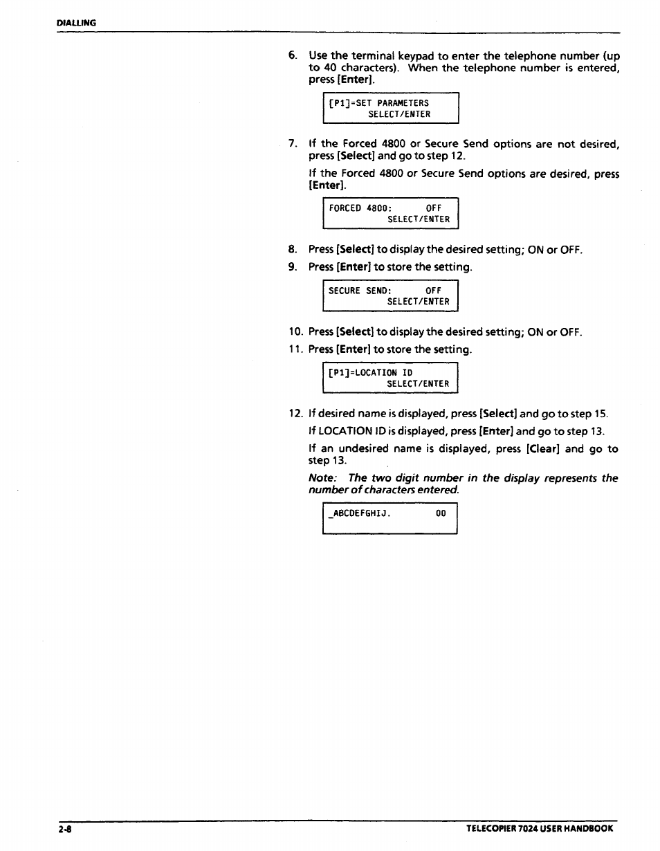 Xerox 7024 User Manual | Page 50 / 164