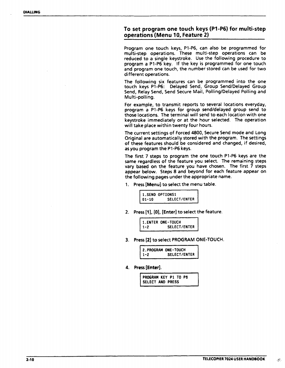 Xerox 7024 User Manual | Page 52 / 164