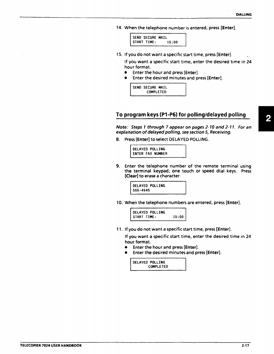 Xerox 7024 User Manual | Page 59 / 164