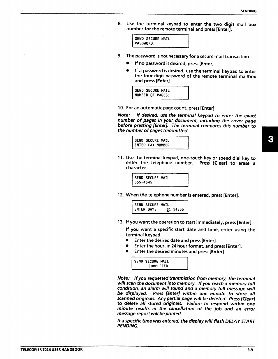 Xerox 7024 User Manual | Page 73 / 164